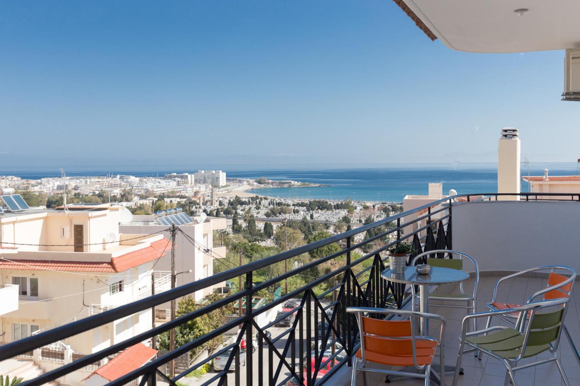 Groovy & Cozy Apt With Private Seaview Rooftop Terrace Rhodes City 外观 照片