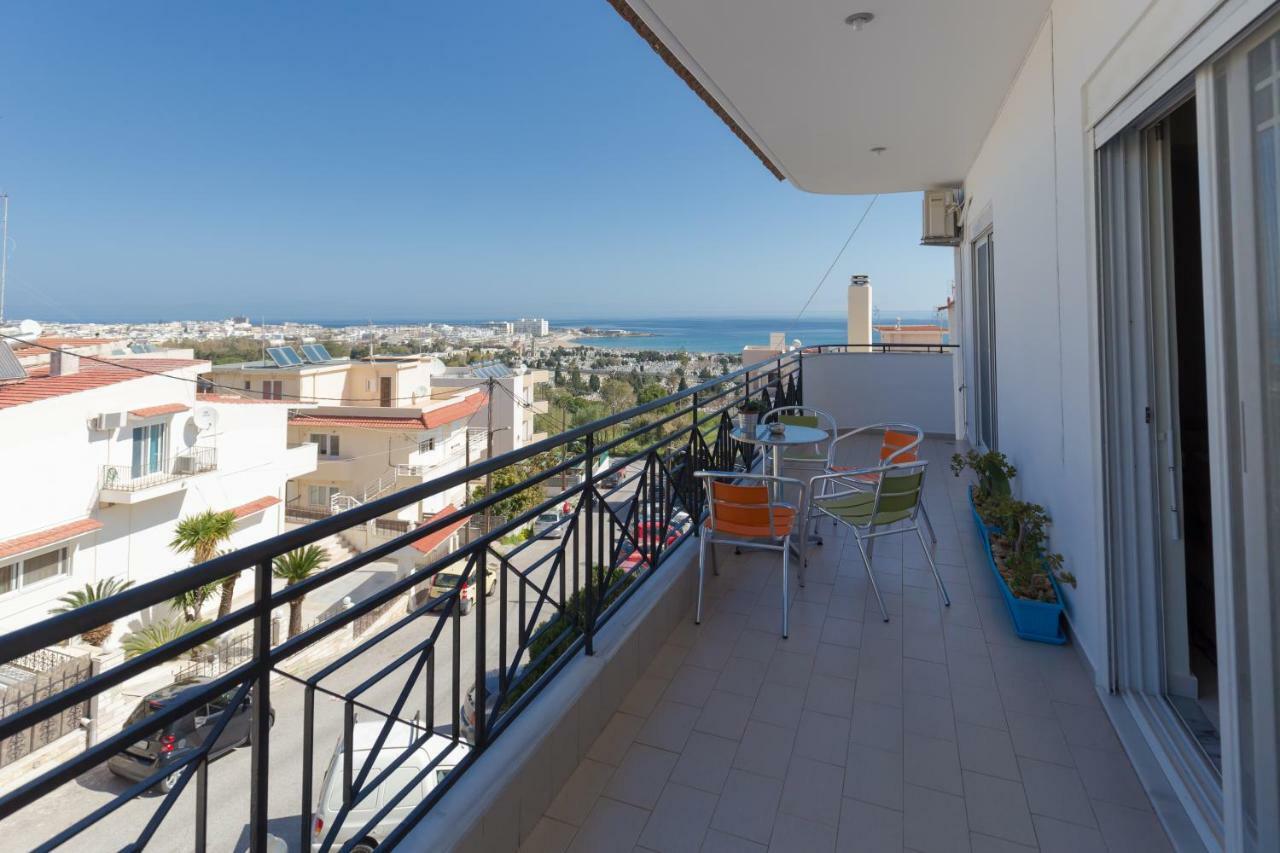 Groovy & Cozy Apt With Private Seaview Rooftop Terrace Rhodes City 外观 照片