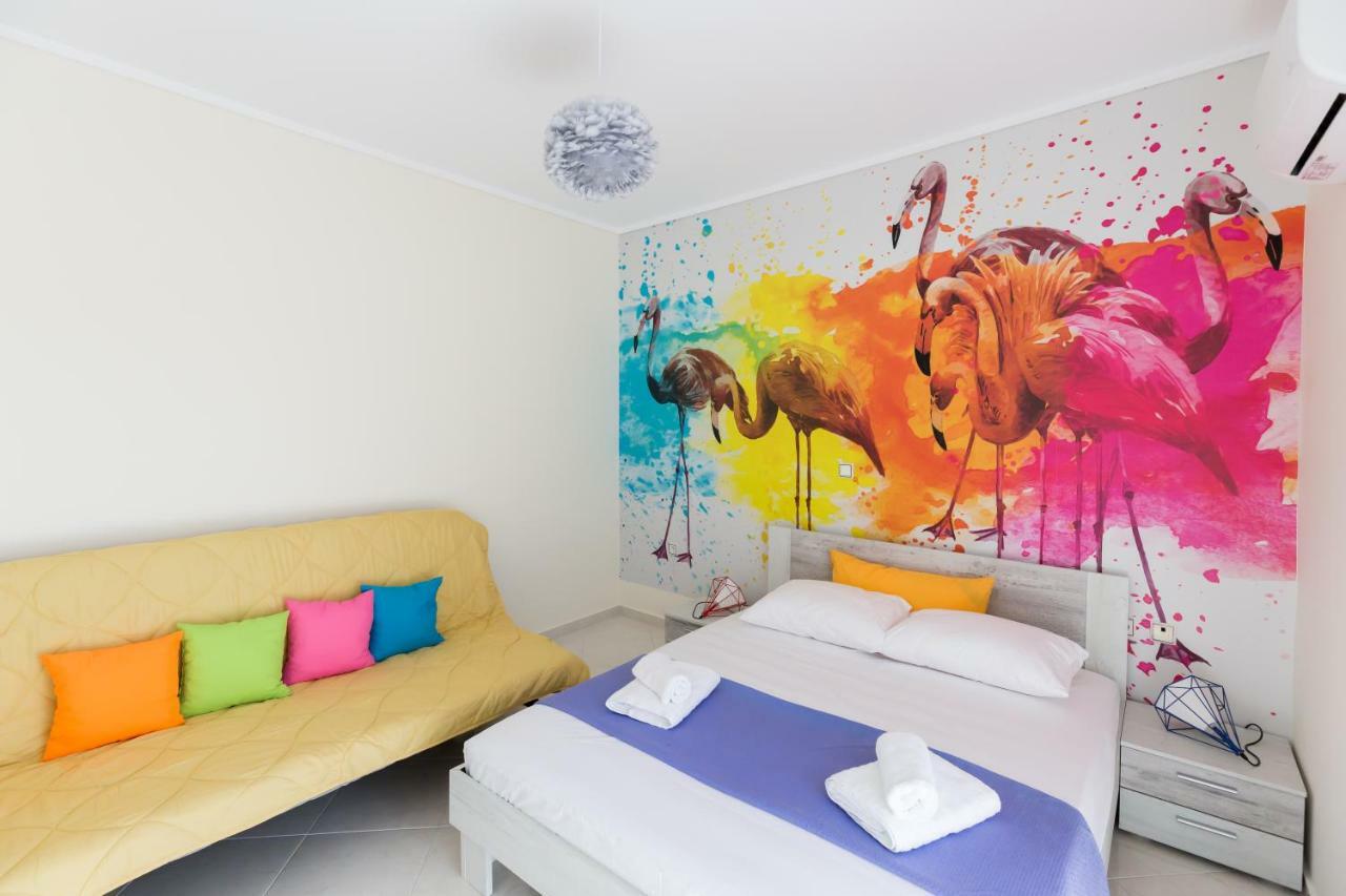 Groovy & Cozy Apt With Private Seaview Rooftop Terrace Rhodes City 外观 照片